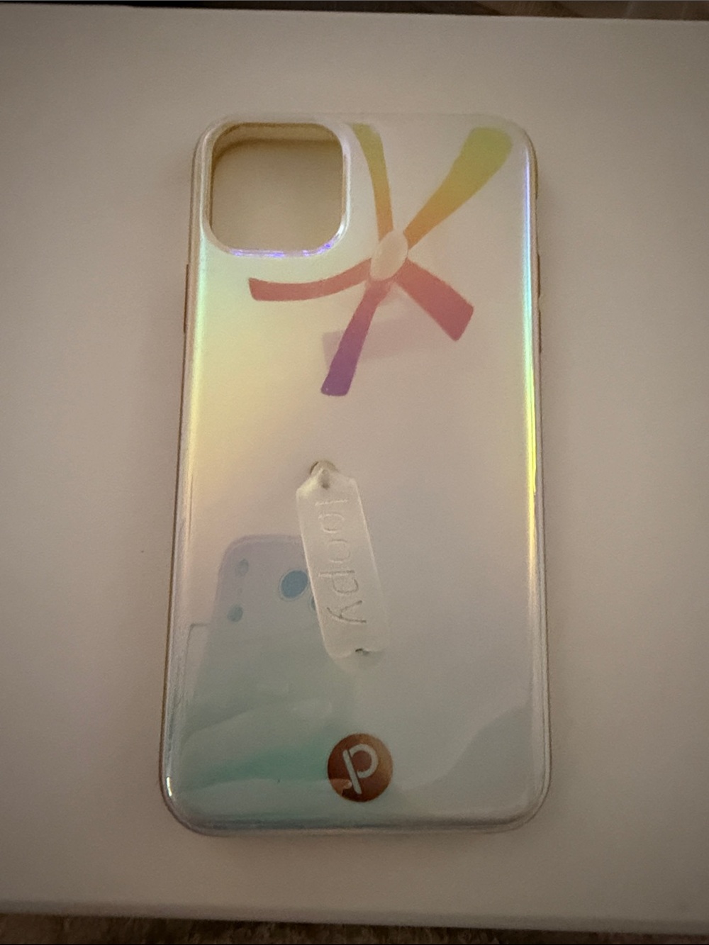 Loopy Iridescent iPhone 11 Pro Max Phone Case